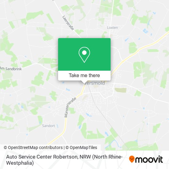 Карта Auto Service Center Robertson