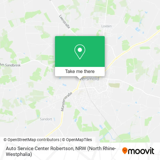 Карта Auto Service Center Robertson