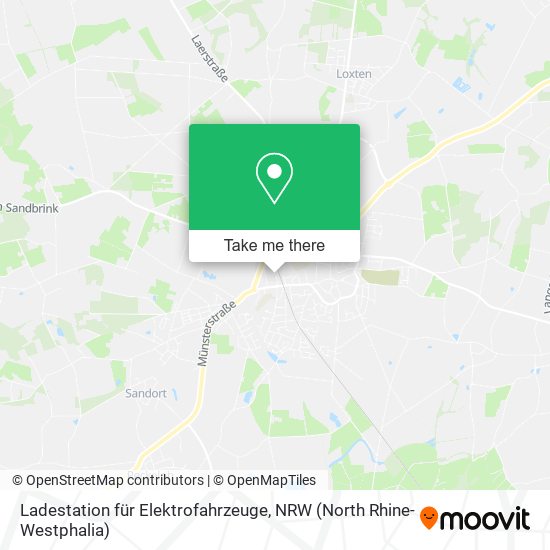 Ladestation für Elektrofahrzeuge map