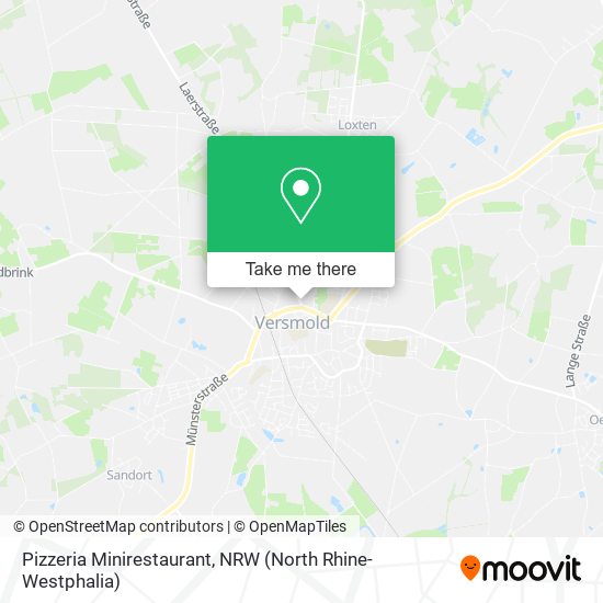Pizzeria Minirestaurant map