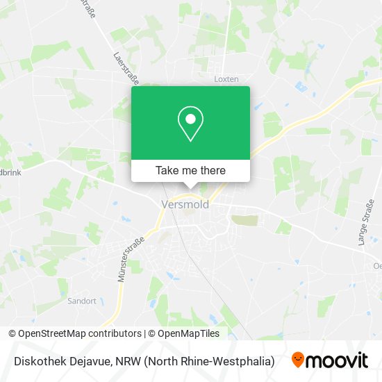 Карта Diskothek Dejavue