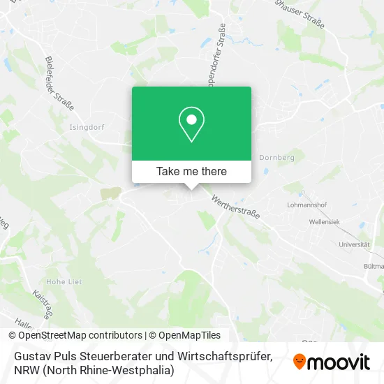Карта Gustav Puls Steuerberater und Wirtschaftsprüfer