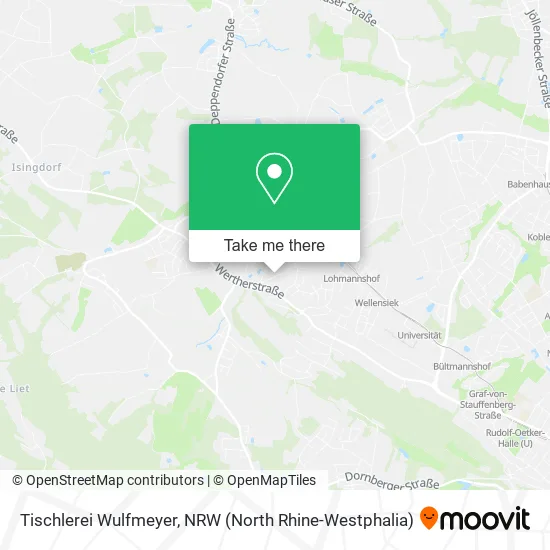 Tischlerei Wulfmeyer map