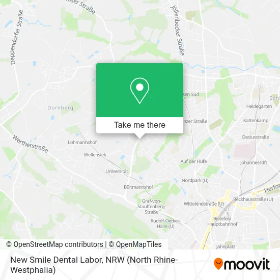 New Smile Dental Labor map