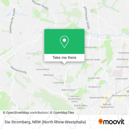 Карта Die Stromberg