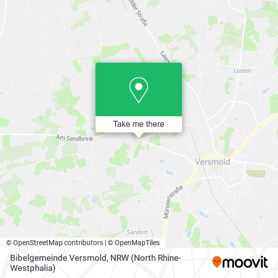 Bibelgemeinde Versmold map