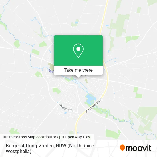 Карта Bürgerstiftung Vreden
