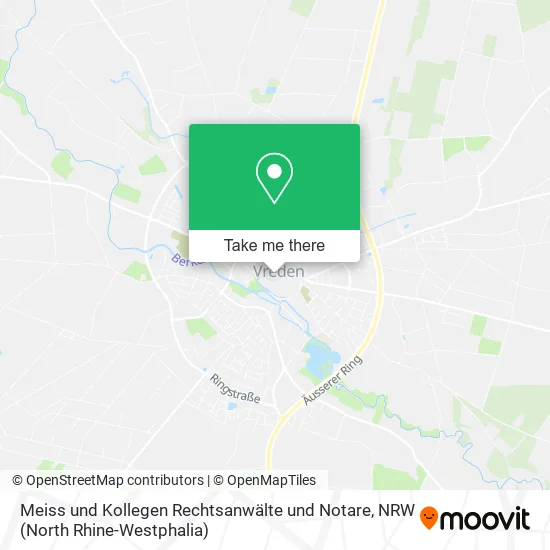 Карта Meiss und Kollegen Rechtsanwälte und Notare