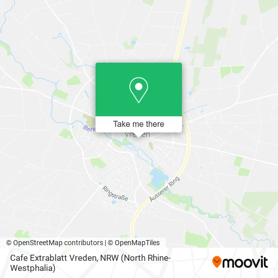 Карта Cafe Extrablatt Vreden