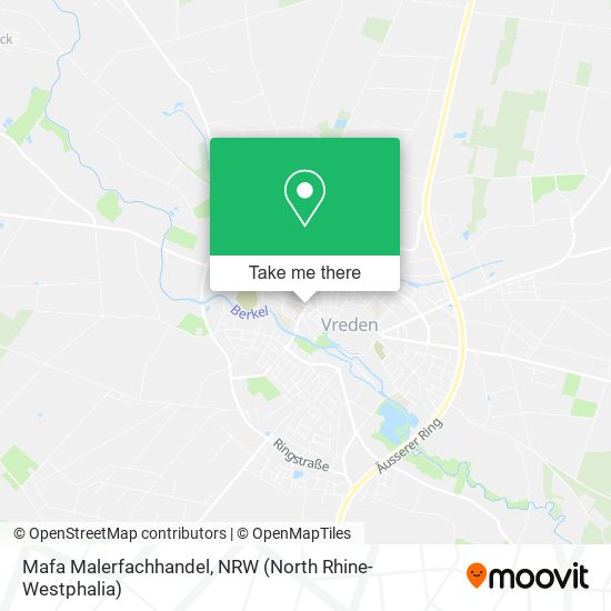 Mafa Malerfachhandel map