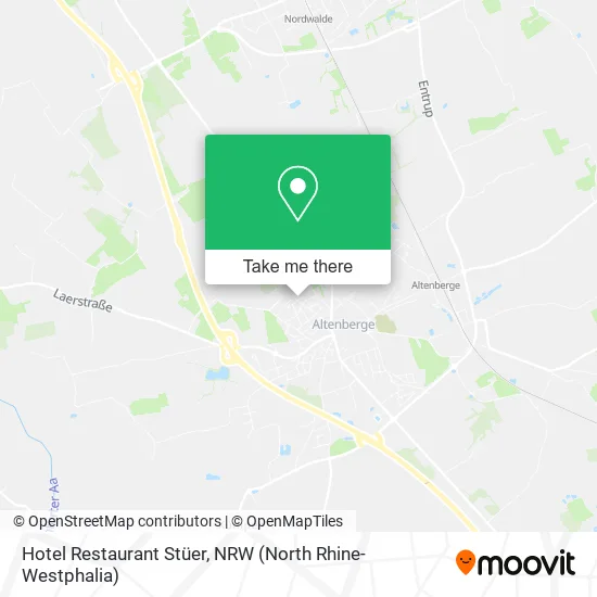 Hotel Restaurant Stüer map