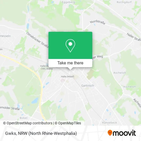 Карта Gwks