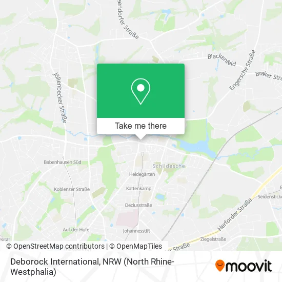 Карта Deborock International