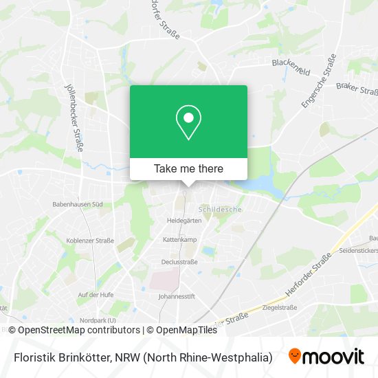 Floristik Brinkötter map