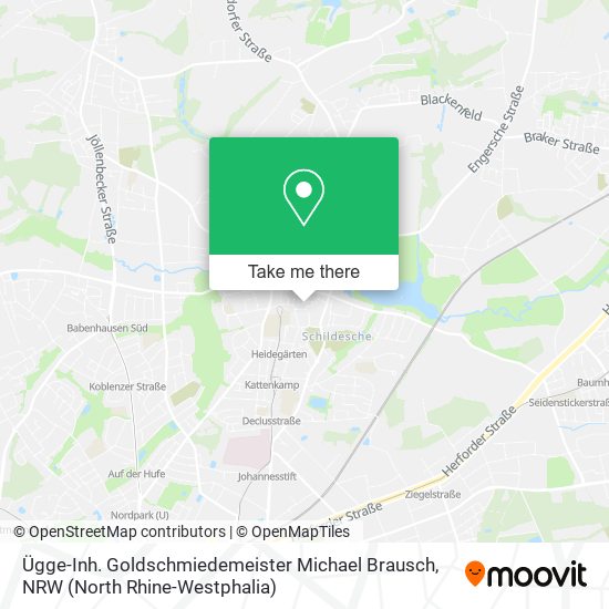 Ügge-Inh. Goldschmiedemeister Michael Brausch map