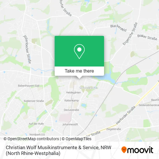Карта Christian Wolf Musikinstrumente & Service