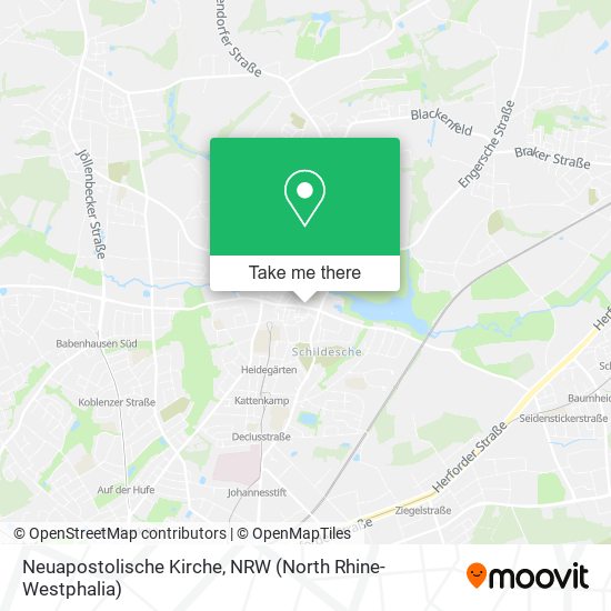Neuapostolische Kirche map