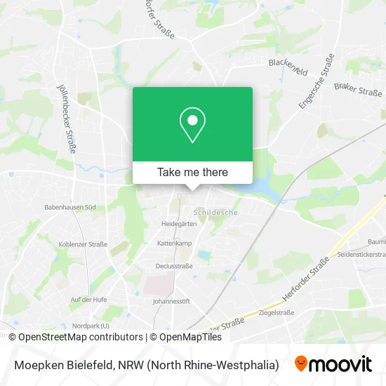 Карта Moepken Bielefeld