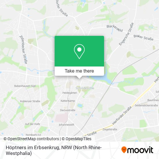Höptners im Erbsenkrug map