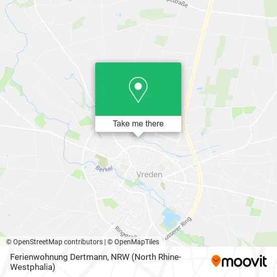 Ferienwohnung Dertmann map