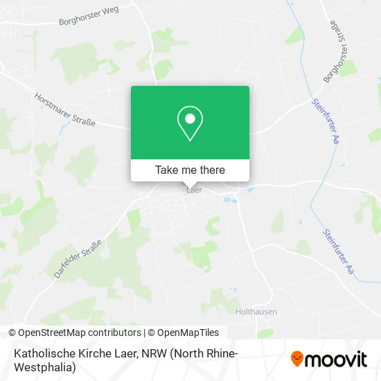 Карта Katholische Kirche Laer