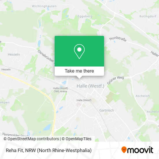Reha Fit map