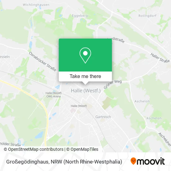 Карта Großegödinghaus