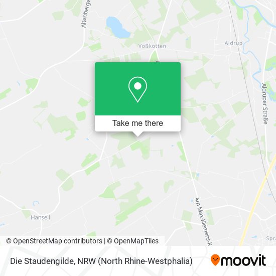 Карта Die Staudengilde