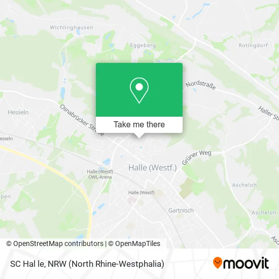 SC Hal le map