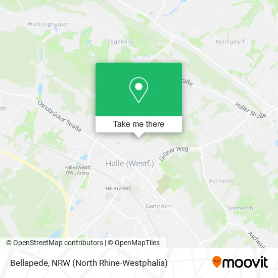Карта Bellapede
