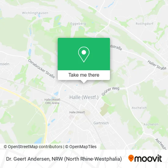 Карта Dr. Geert Andersen