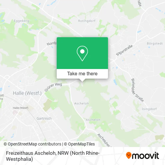 Карта Freizeithaus Ascheloh