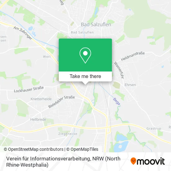 Карта Verein für Informationsverarbeitung