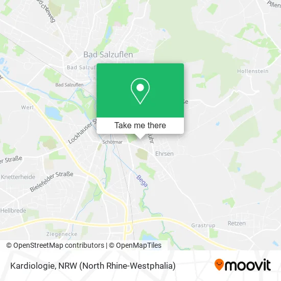 Карта Kardiologie