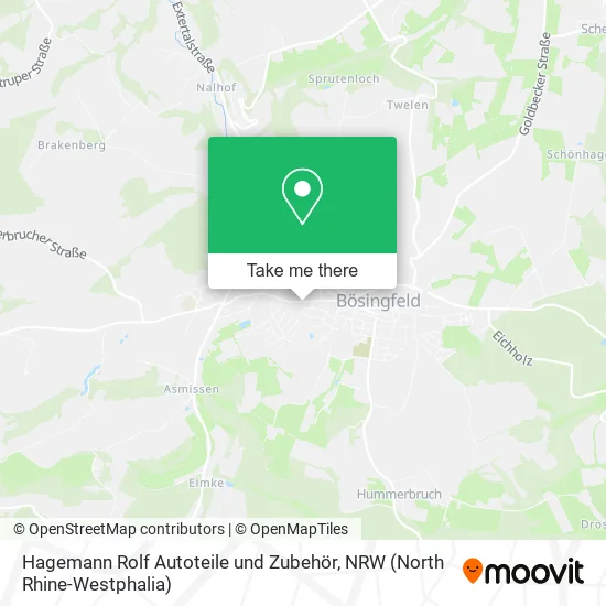 Карта Hagemann Rolf Autoteile und Zubehör