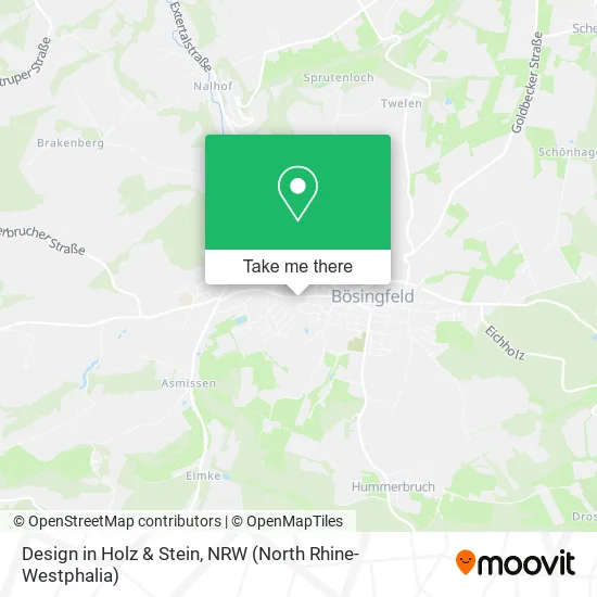 Design in Holz & Stein map