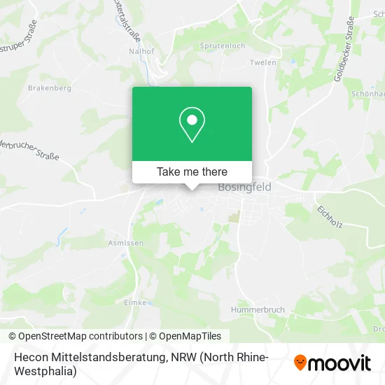 Карта Hecon Mittelstandsberatung