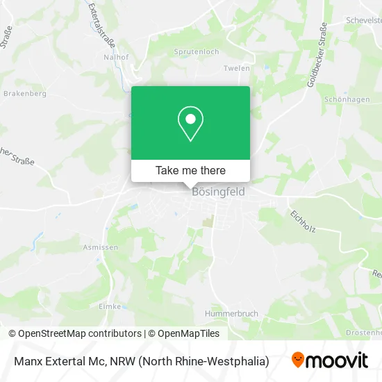 Карта Manx Extertal Mc