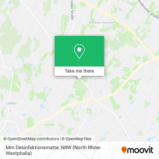 Mm Desinfektionsmatte map