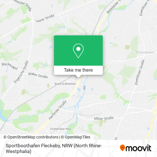 Карта Sportboothafen Fleckeby