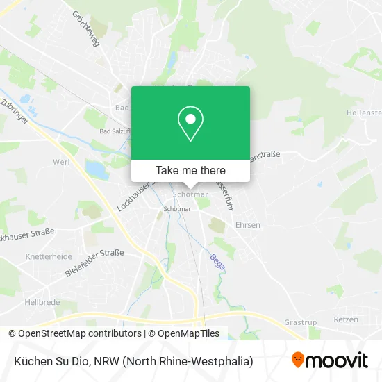 Карта Küchen Su Dio