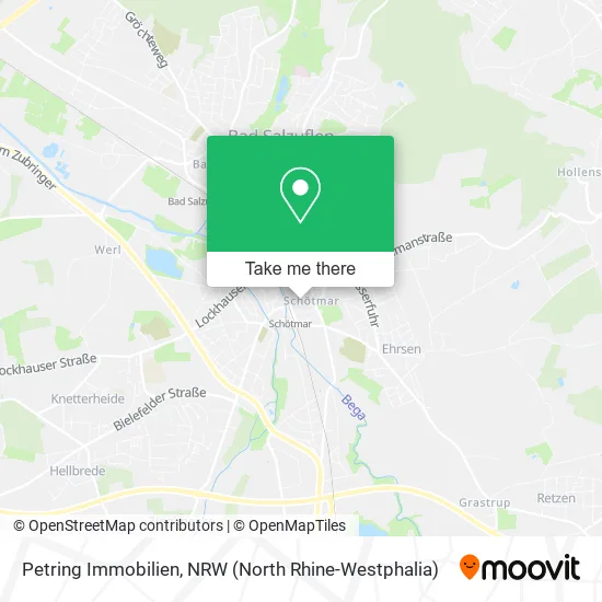 Petring Immobilien map