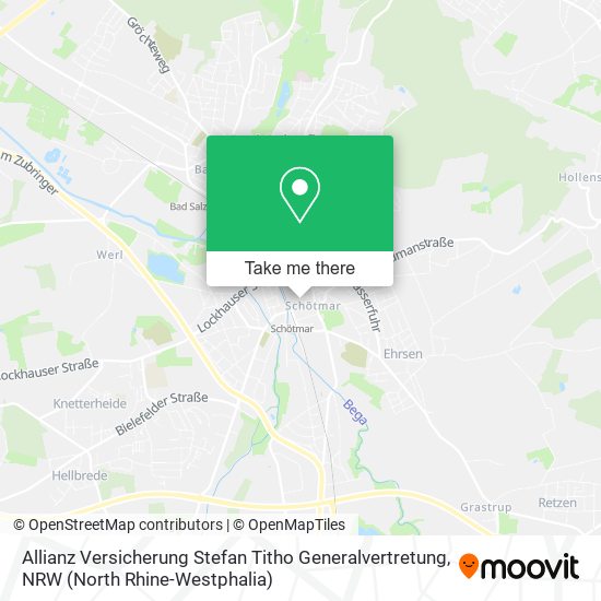 Allianz Versicherung Stefan Titho Generalvertretung map