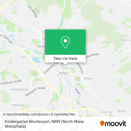 Kindergarten Montessori map