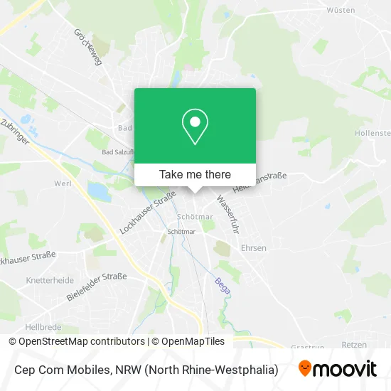 Карта Cep Com Mobiles