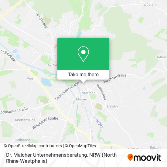 Dr. Malcher Unternehmensberatung map