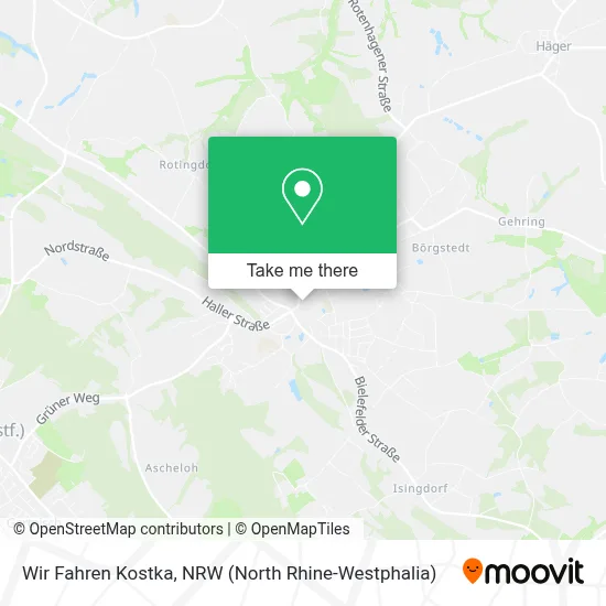 Wir Fahren Kostka map