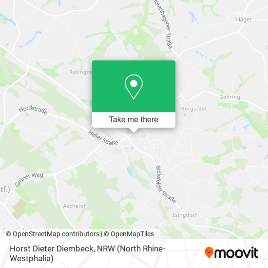 Horst Dieter Diembeck map