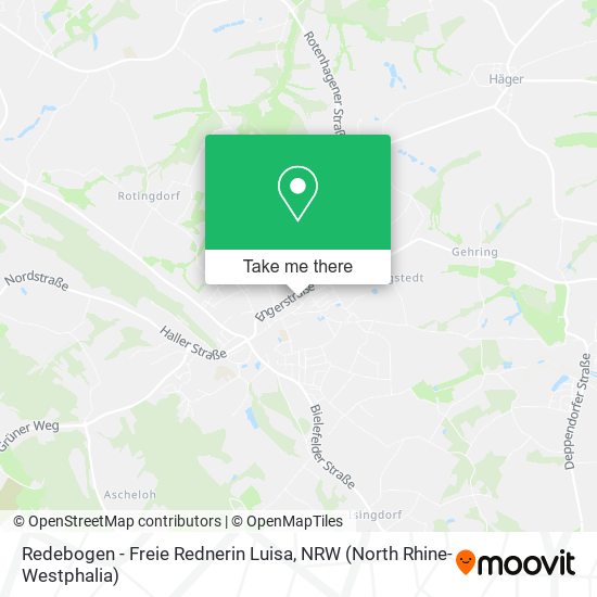Redebogen - Freie Rednerin Luisa map