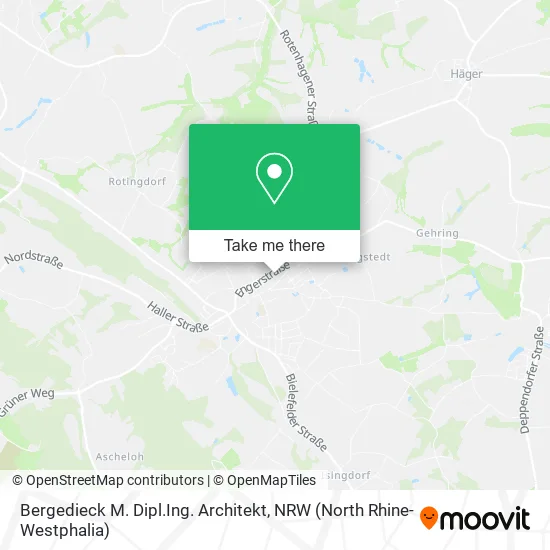 Карта Bergedieck M. Dipl.Ing. Architekt